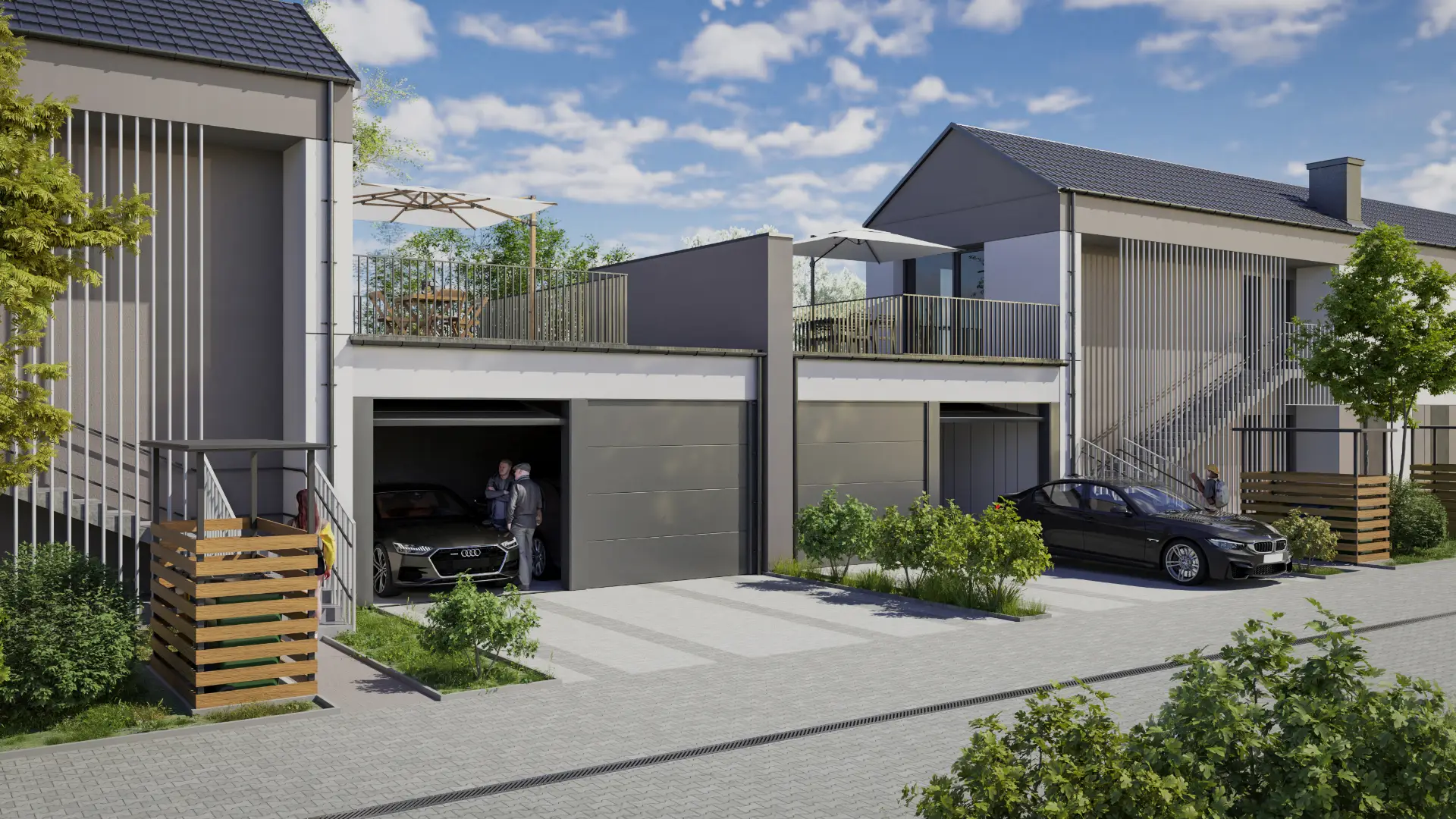 Osiedle 4 Kąty mieszkania z ogródkami pod Piasecznem 